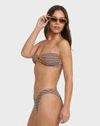 Tides Terry Hike Bikini Bottom - Multi