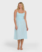 Hidden Cove Midi Dress - Clearwater