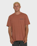 A/Div Agave Premium Short Sleeve Cotton T-Shirt - Cedar Wood