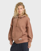 All Stacked Pullover Hoodie - Sugar Almond