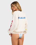 Lottie Hall Crewneck Sweatshirt - Salt Crystal